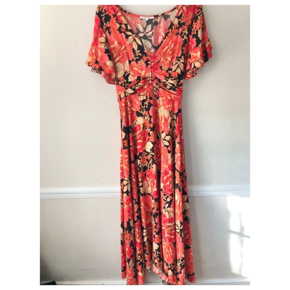 Anthropologie Dresses & Skirts - Abel The Label ATL Anthropologie Vivid Dreams Floral Maxi Dress